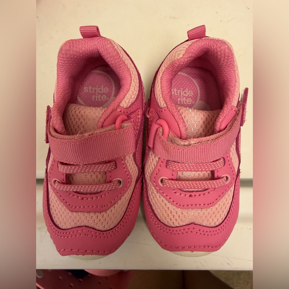 Stride Rite Pink Kids Sneakers